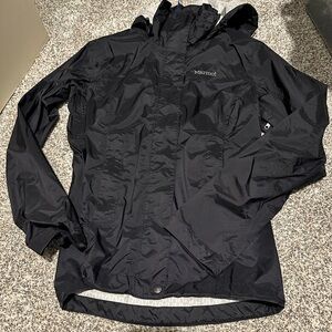 Marmot Black and Gray Patterned Jacket